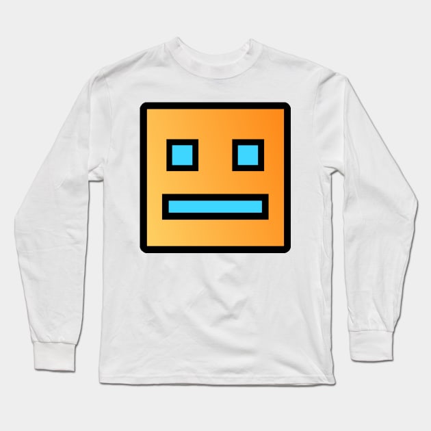 Geometry Dash Long Sleeve T-Shirt by benchmark